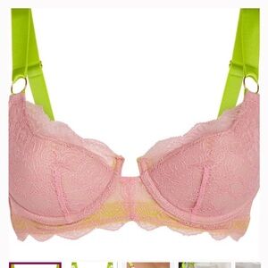 Dora Larsen lotte lace bra 34a new without tags